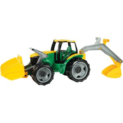 Traktor s lopatou 65 cm zelený/žltý