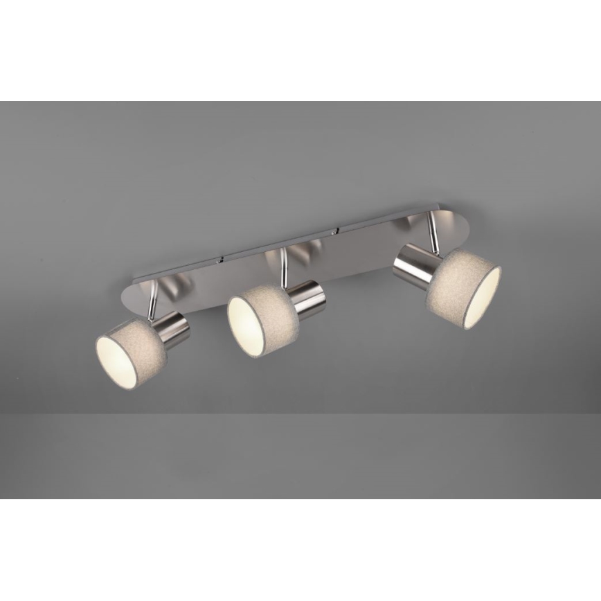 Trio - Bodové svietidlo WAILER 3xGU10/5W/230V matný chróm