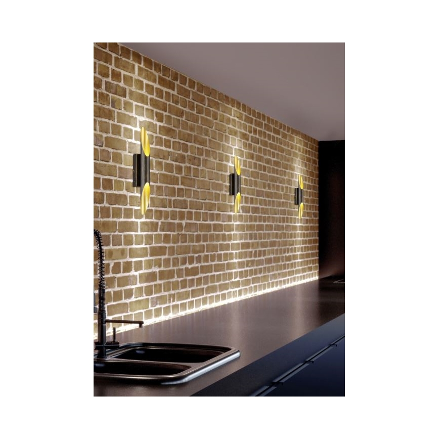 Trio - LED Nástenné svietidlo BOLERO 2xLED/3,1W/230V CRI 90 medená