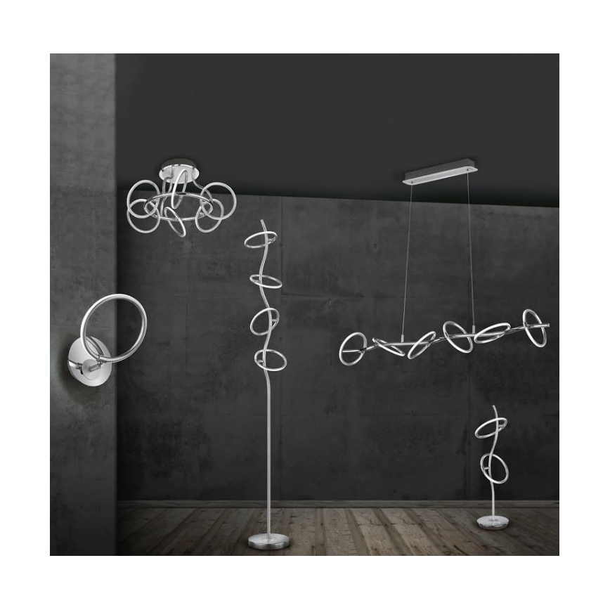 Trio - LED Stmievateľná stojacia lampa OLYMPUS 4xLED/4,2W/230V