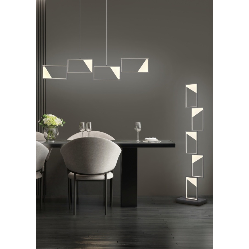 Trio - LED Stmievateľný luster na lanku CAFU 4xLED/7W/230V