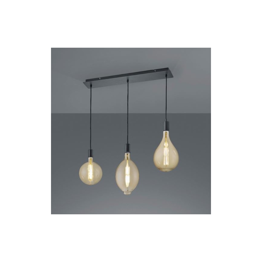 Trio - LED Stmievateľný luster na lanku GINSTER 3xE27/8W/230V