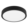Trio - stmievateľné LED stropné svietidlo ISEO LED/24W/230V 3000K pr. 40 cm čierne