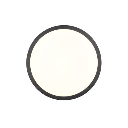 Trio - stmievateľné LED stropné svietidlo ISEO LED/24W/230V 3000K pr. 40 cm čierne