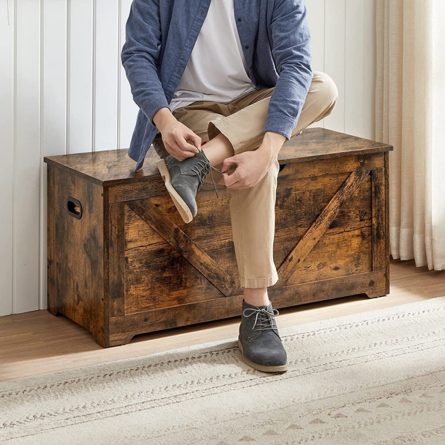 Truhla TOVIAN hnedá