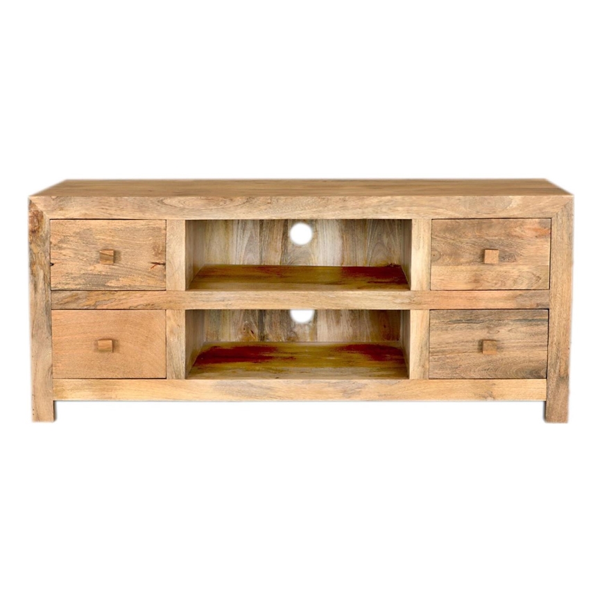 TV stolík HINA 60x140 cm masív/mangovník