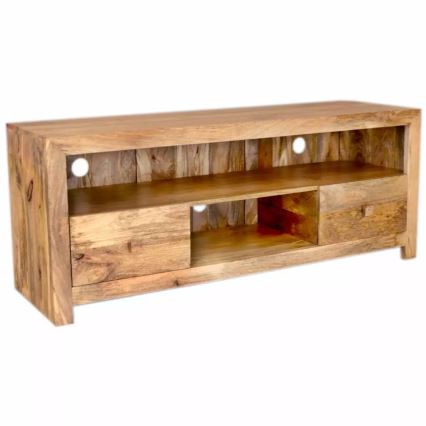 TV stolík HINA 60x150 cm masív/mangovník