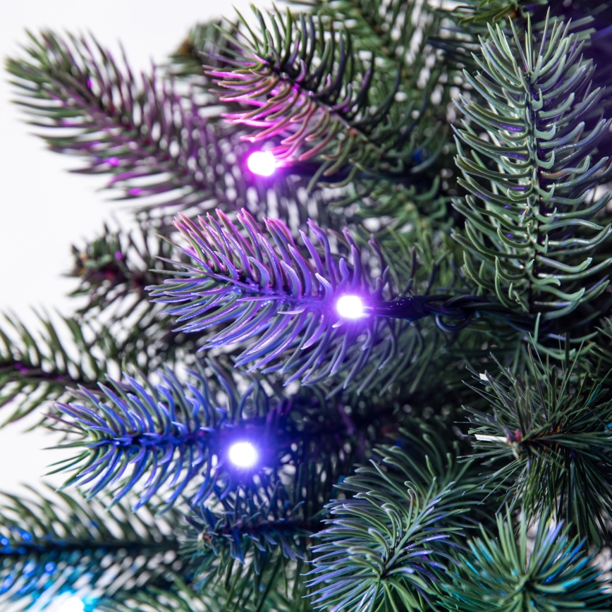 Twinkly - LED RGB Stmievateľný vianočný veniec 50xLED pr. 60 cm Wi-Fi