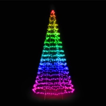 Twinkly - LED RGBW Stmievač vonkajší vianočný stromček LIGHT TREE 1000xLED 6 m IP44 Wi-Fi