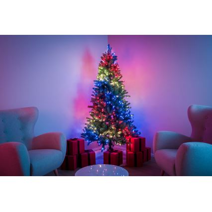 Twinkly - LED RGBW Stmívatelný vianočný stromček TREE 435xLED 2,1 m Wi-Fi