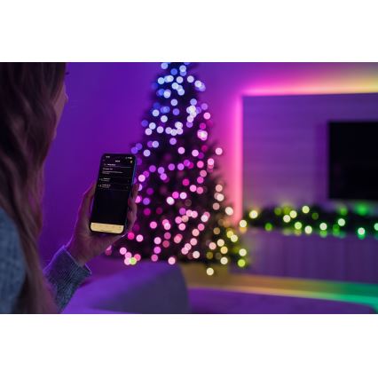 Twinkly - LED RGBW Stmívatelný vianočný stromček TREE 435xLED 2,1 m Wi-Fi