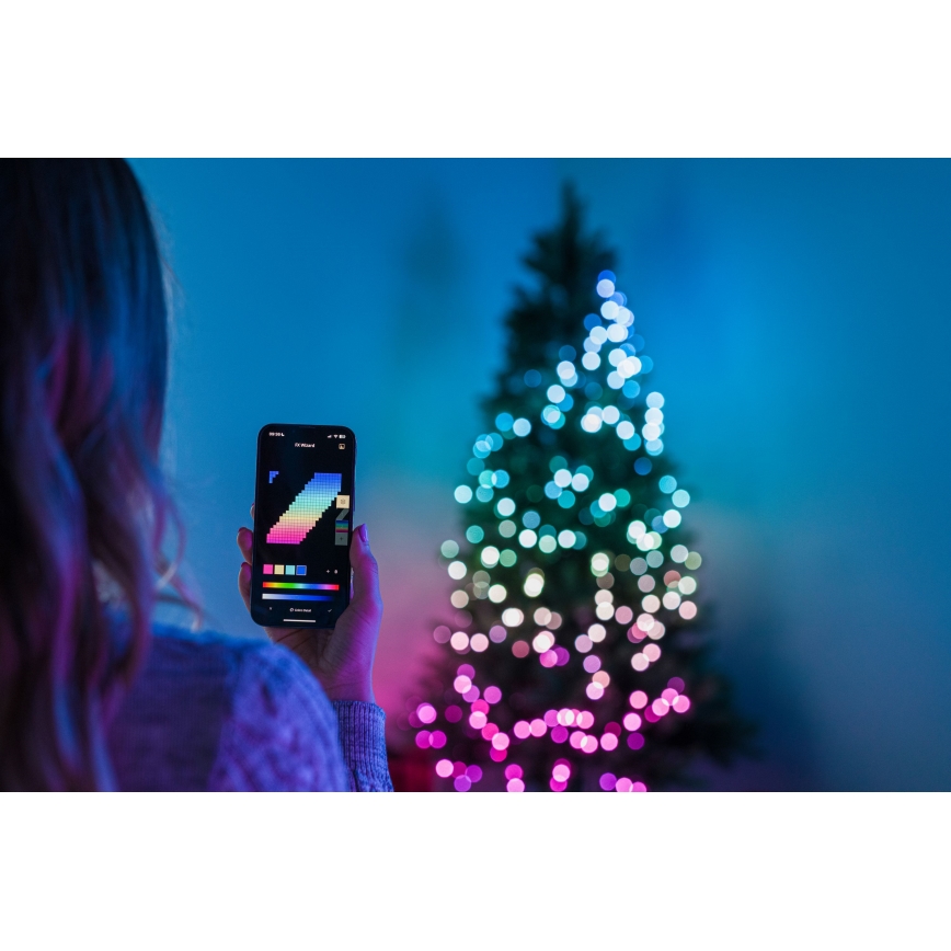Twinkly - LED RGBW Stmívatelný vianočný stromček TREE 435xLED 2,1 m Wi-Fi