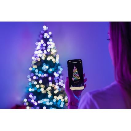 Twinkly - LED RGBW Stmívatelný vianočný stromček TREE 435xLED 2,1 m Wi-Fi