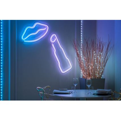 Twinkly - LED RGB Stmievateľný pásik DOTS 60xLED 3 m Wi-Fi USB