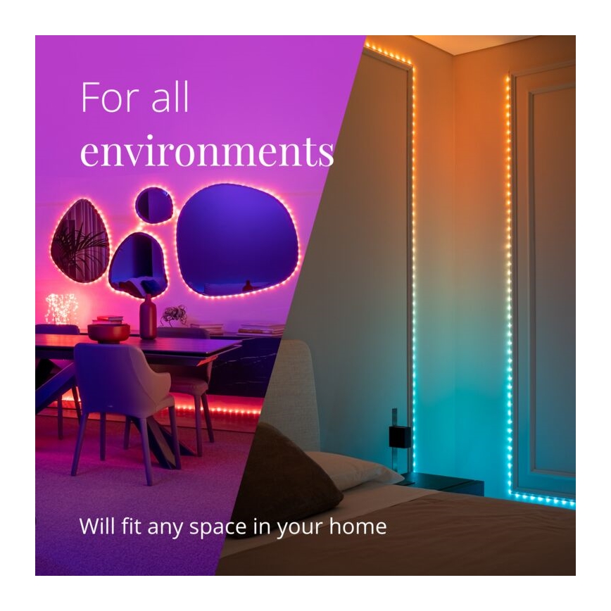Twinkly - LED RGB Stmievateľný pásik DOTS 60xLED 3 m Wi-Fi USB