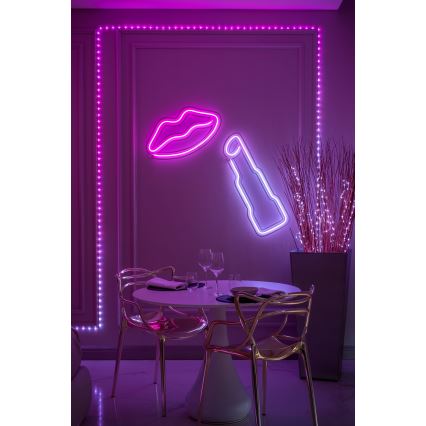 Twinkly - LED RGB Dimmable Vianočný reťazec DOTS 60xLED 7 m USB Wi-Fi