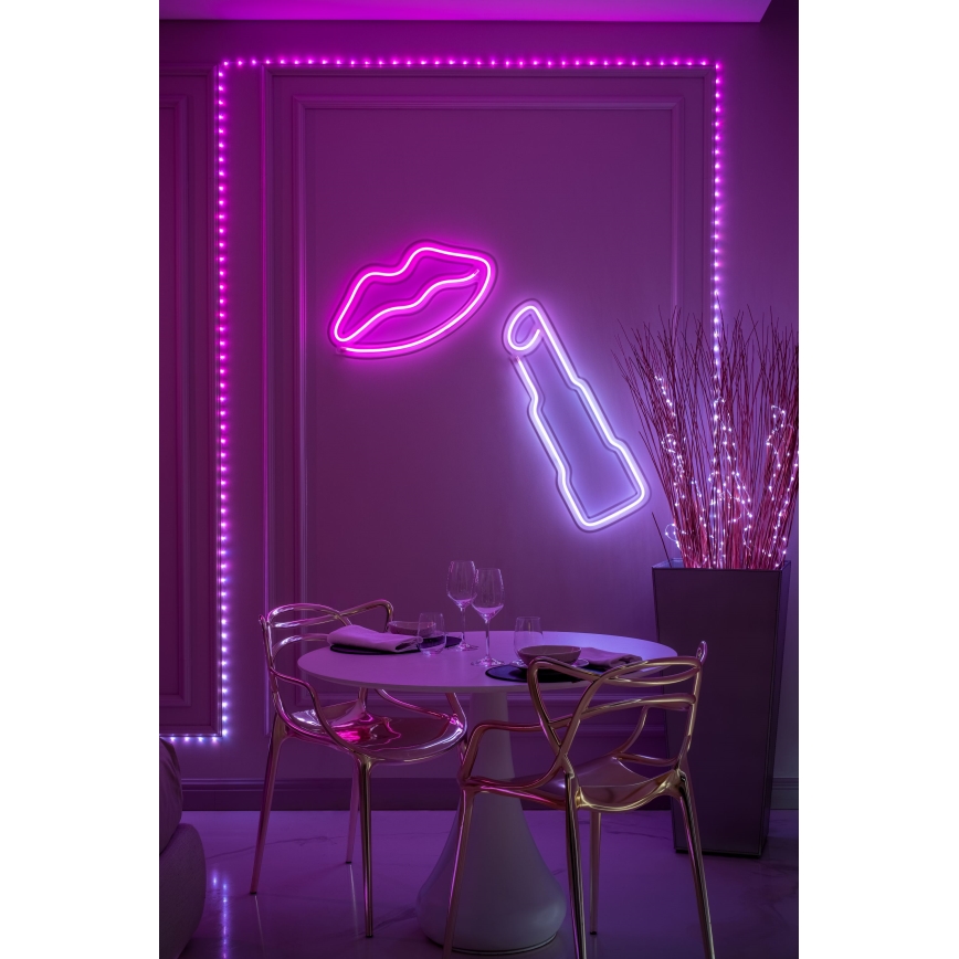 Twinkly - LED RGB Dimmable Vianočný reťazec DOTS 60xLED 7 m USB Wi-Fi