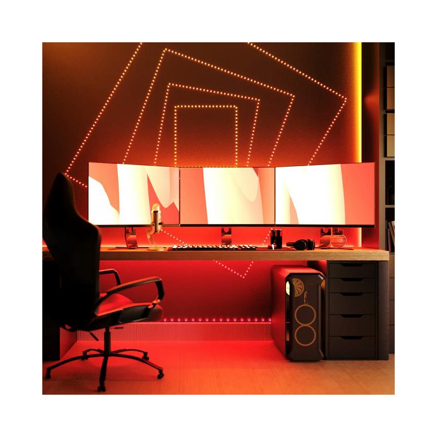 Twinkly - LED RGB Vonkajší stmievateľný pásik DOTS 200xLED 10 m IP44 WiFi