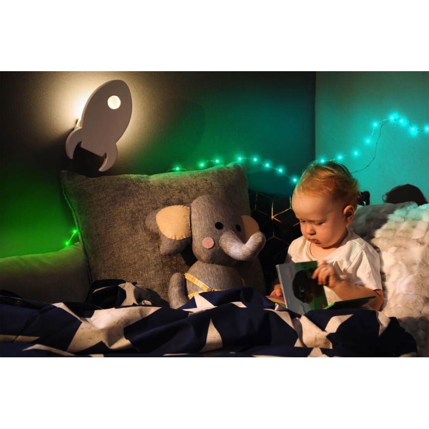 Twinkly - LED RGB Vonkajší stmievateľný pásik DOTS 400xLED 20 m IP44 Wi-Fi