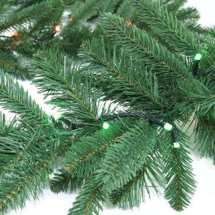 Twinkly - LED RGBW Stmievateľná vianočná dekorácia PRE-LIT GARLAND 50xLED 3,15 m Wi-Fi