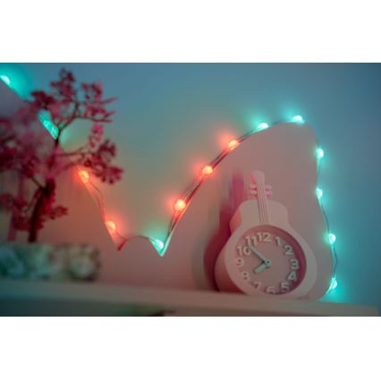 Twinkly - LED RGB Stmievateľný vianočný reťazec CANDIES 200xLED 14 m USB Wi-Fi