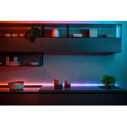 Twinkly - LED RGB Predlžovací stmievateľný pásik LINE 100xLED 1,5 m Wi-Fi