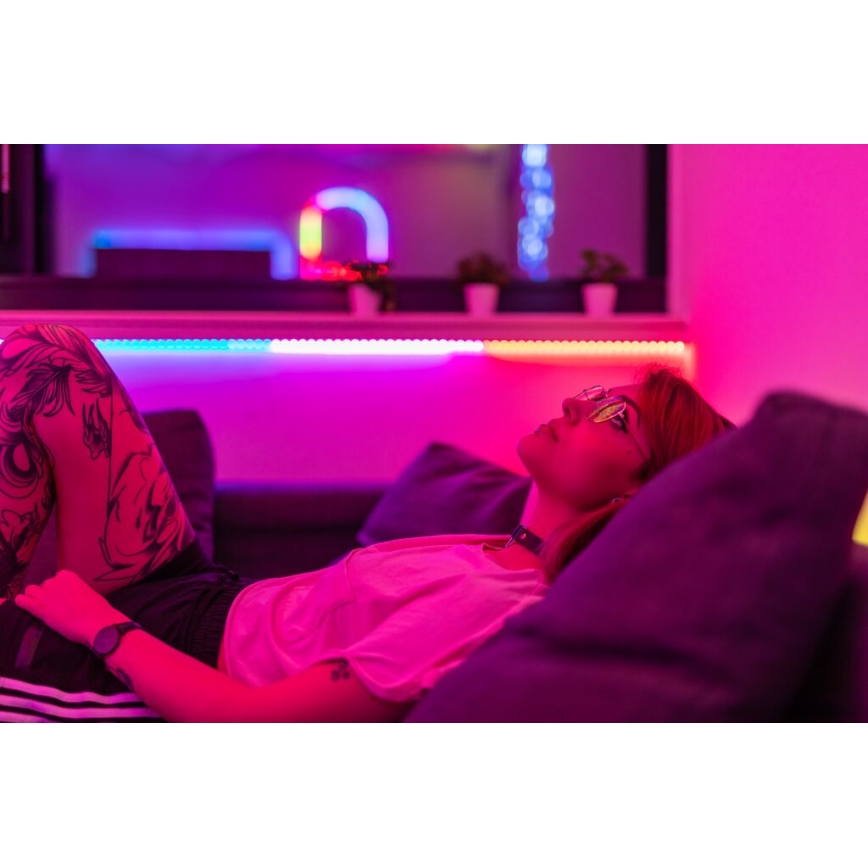 Twinkly - LED RGB Stmievateľný pásik LINE 100xLED 1,5 m Wi-Fi
