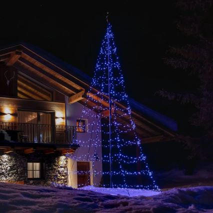Twinkly - LED RGBW Stmievateľný vonkajší vianočný stromček LIGHT TREE 750xLED 4m IP44 Wi-Fi