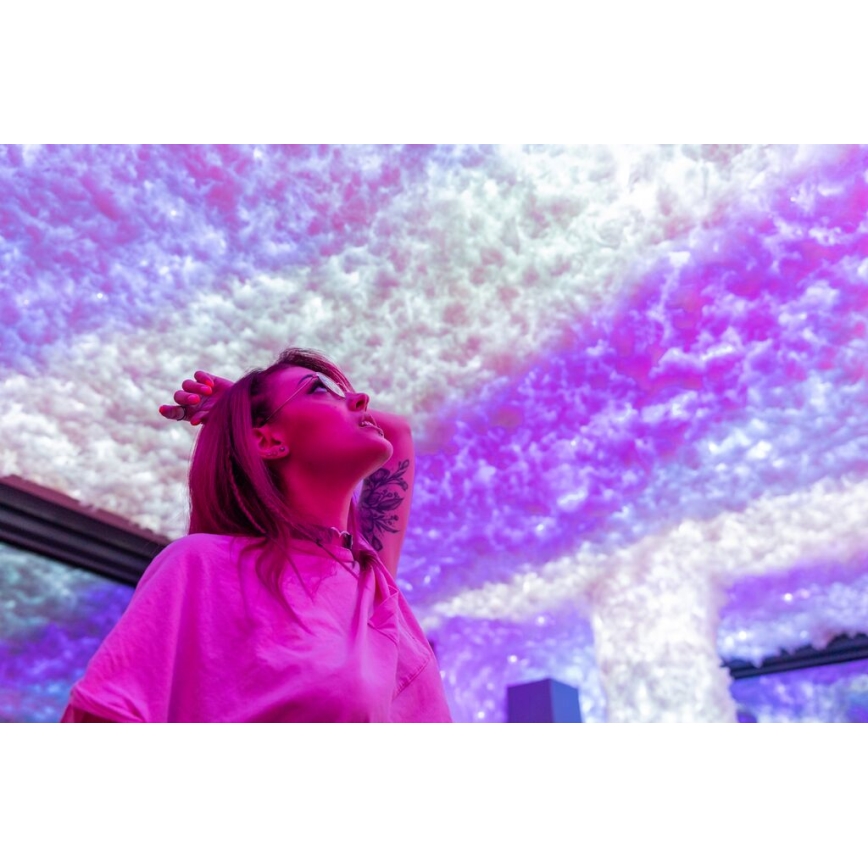 Twinkly - LED RGBW stmievateľný vonkajší svetelný reťazec STRINGS 250xLED 23,5m IP44 Wi-Fi