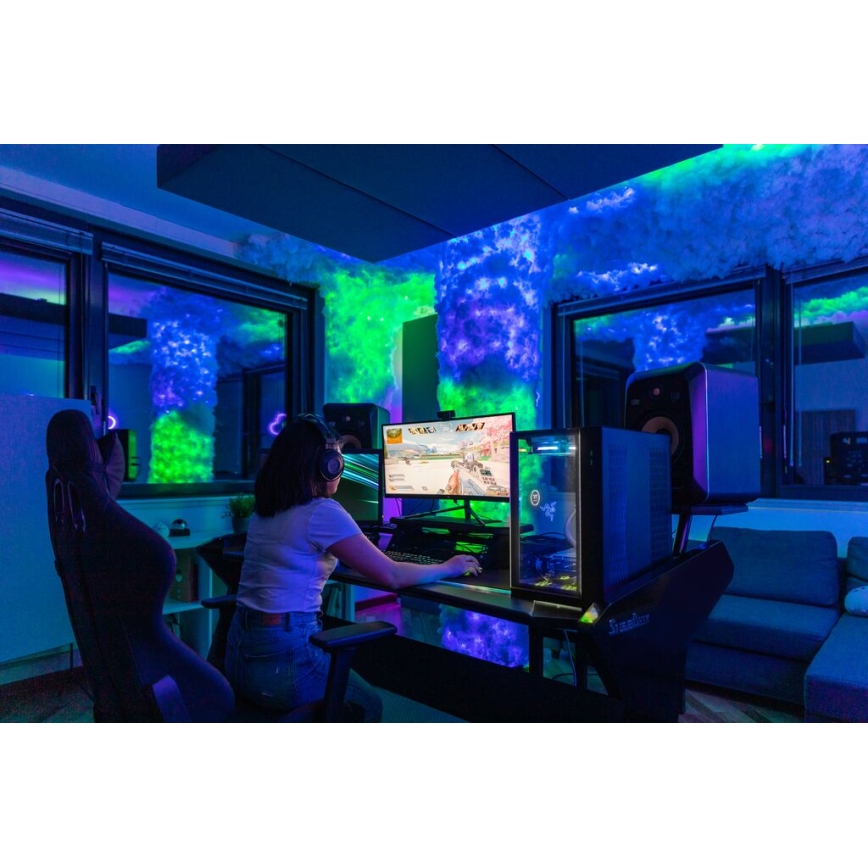 Twinkly - LED RGB Stmievateľný vonkajší vianočná reťaz STRINGS 250xLED 23,5m IP44 Wi-Fi