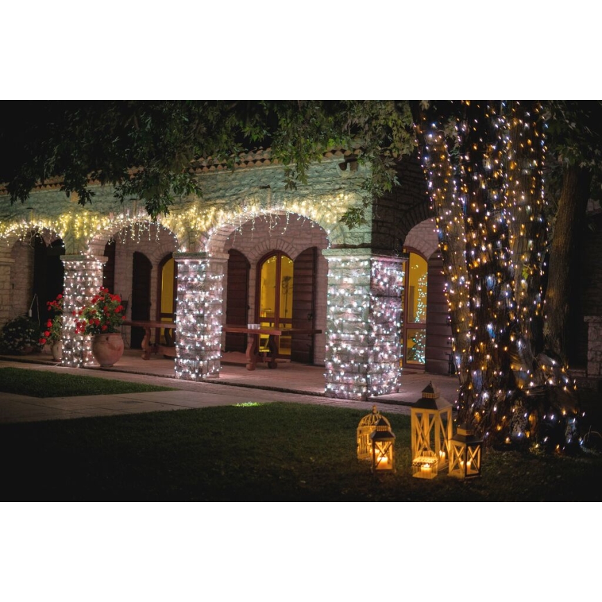 Twinkly - LED Stmievateľný vonkajší vianočná reťaz STRINGS 400xLED 35,5m IP44 Wi-Fi