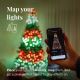 Twinkly - LED RGB Stmievateľný vonkajší vianočná reťaz STRINGS 400xLED 35,5m IP44 Wi-Fi
