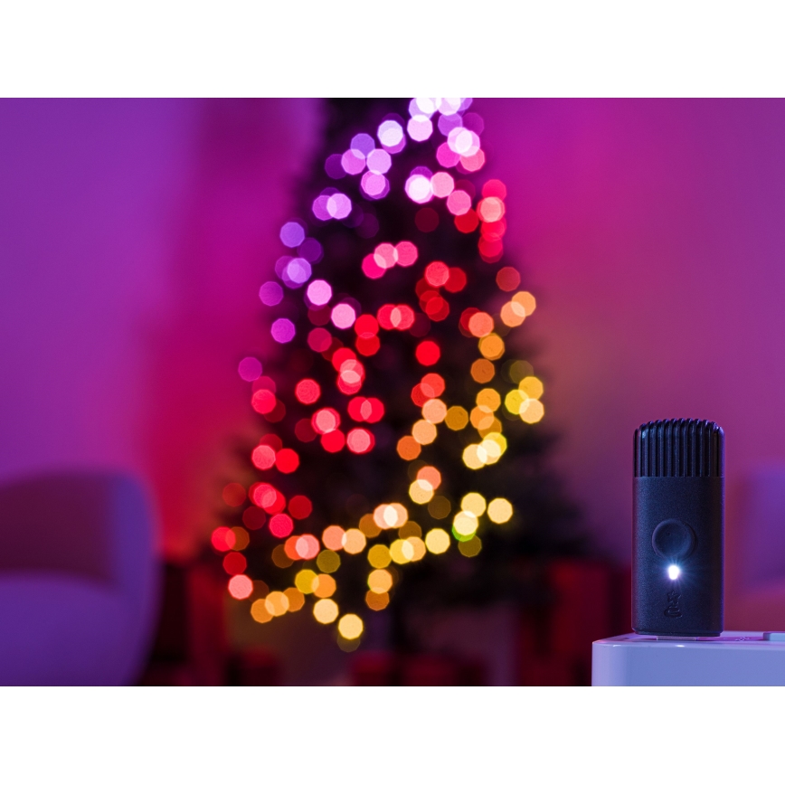 Twinkly - LED RGB Stmievateľná vonkajšia vianočná reťaz STRINGS 750xLED 63,5m IP44 Wi-Fi