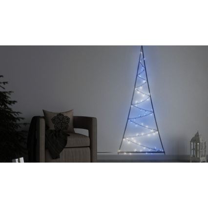 Twinkly - LED RGBW Stmievateľný vonkajší vianočný stromček LIGHT TREE 70xLED IP44 Wi-Fi