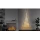 Twinkly - LED RGBW Stmievateľný vonkajší vianočný stromček LIGHT TREE 70xLED IP44 Wi-Fi