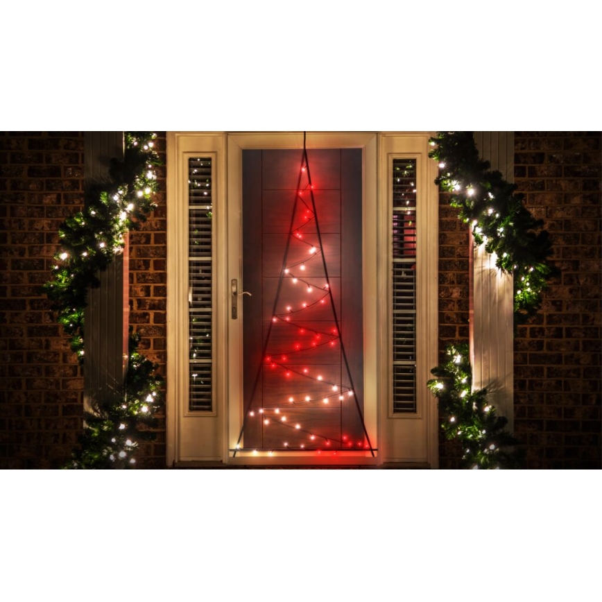Twinkly - LED RGBW Stmievateľný vonkajší vianočný stromček LIGHT TREE 70xLED IP44 Wi-Fi