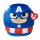 TY - Plyšová hračka Squishy CAPTAIN AMERICA 22 cm