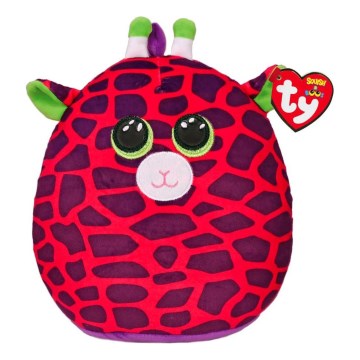 TY - Plyšová hračka Squishy GILBERT žirafa 22 cm