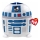 TY - Plyšová hračka Squishy R2D2 Star Wars 22 cm