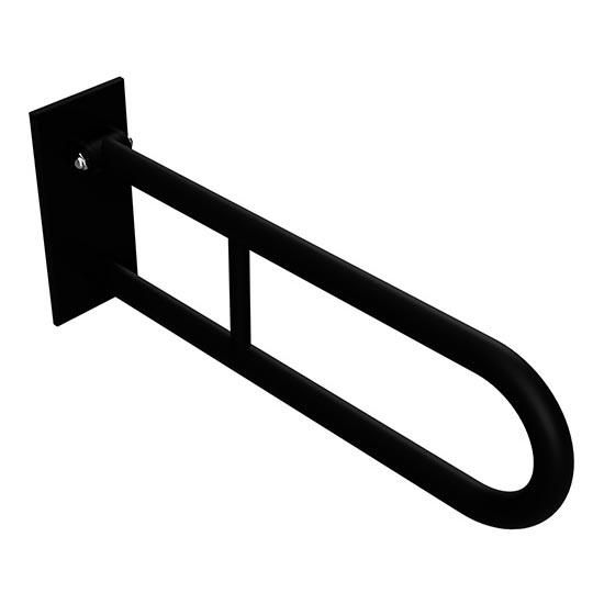 Úchyt 10x25 cm čierny