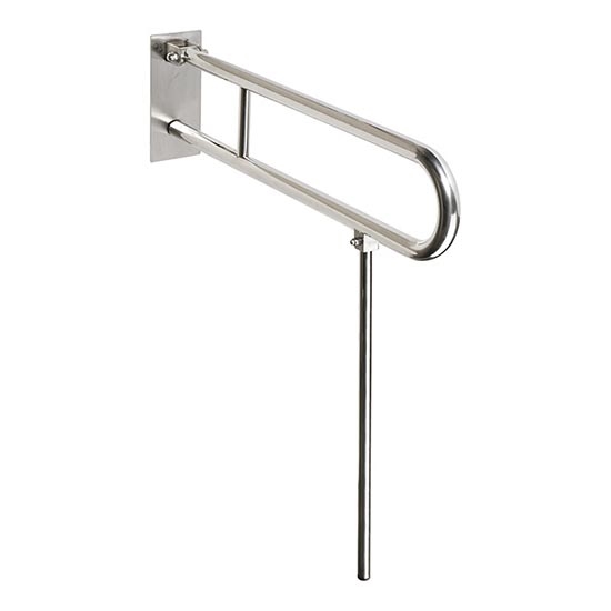 Úchyt 10x80 cm nerez/strieborný