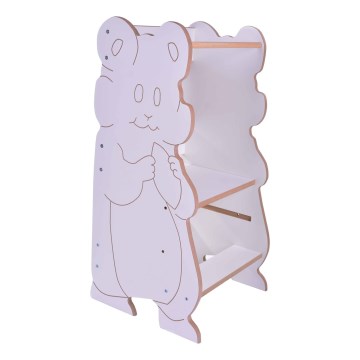 Učiaca veža HAMSTER biela