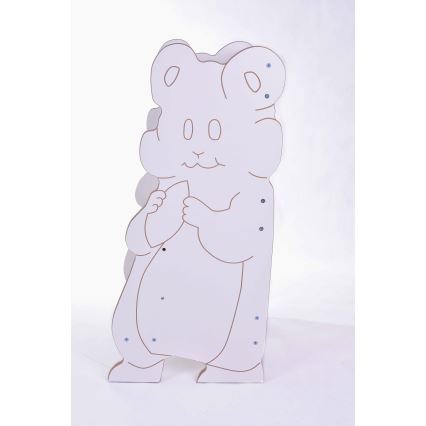 Učiaca veža HAMSTER biela
