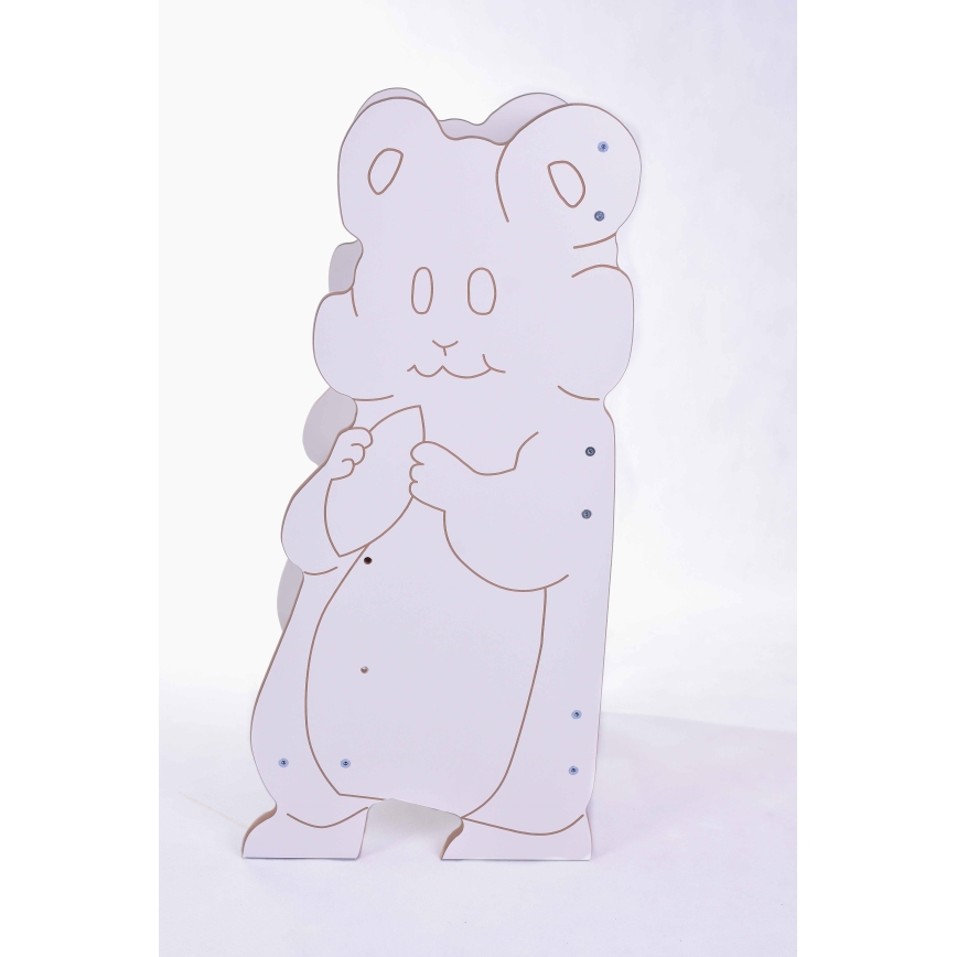 Učiaca veža HAMSTER biela