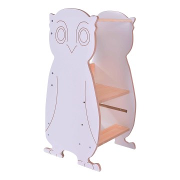 Učiaca veža OWL biela/javor