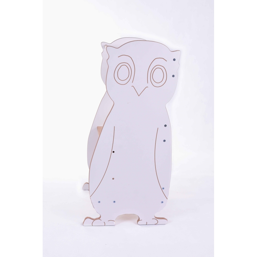 Učiaca veža OWL biela/javor