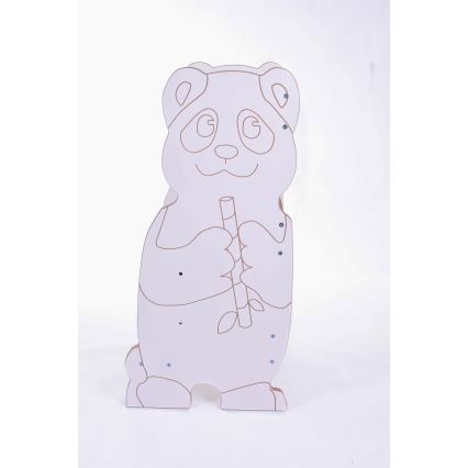Učiaca veža PANDA biela