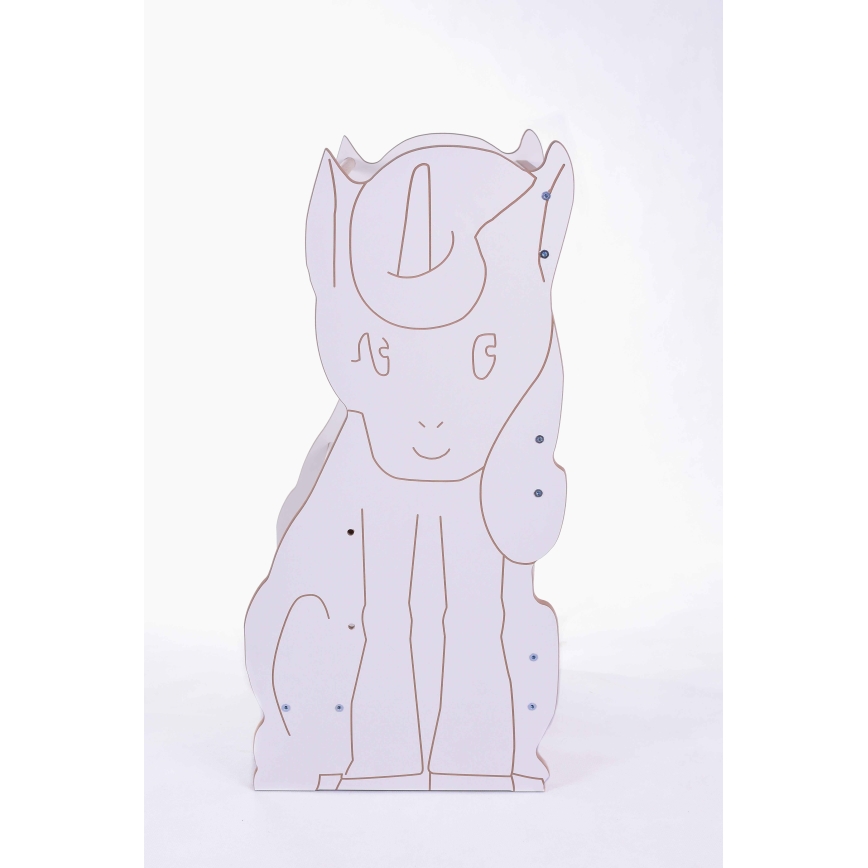 Učiaca veža UNICORN biela