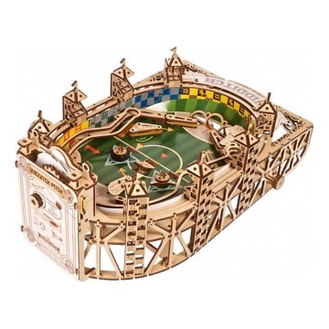 Ugears - 3D drevenené mechanické puzzle Harry Potter Quidditch Pinball