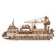 Ugears - 3D drevenené mechanické puzzle Výzkumná loď